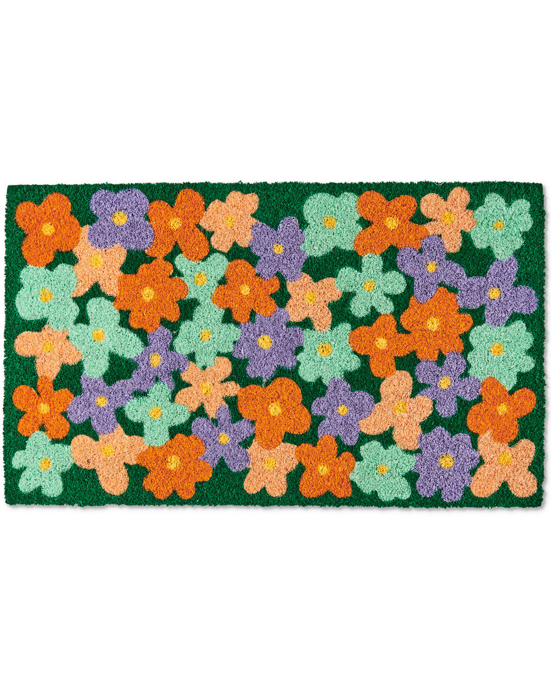 Bush Daisy Coir Door Mat