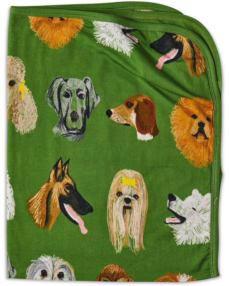 Dog Park Organic Cotton Snuggle Blanket