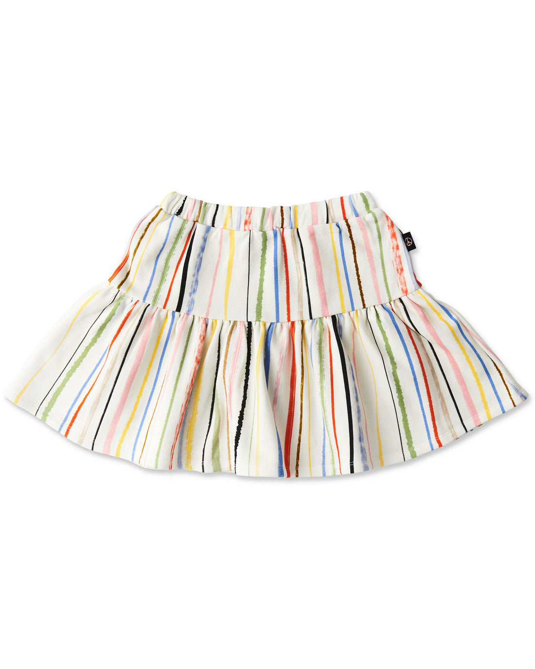 Drawn Up Organic Cotton Fleece Skirt