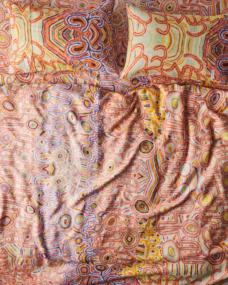 Ngayuku Ngura Linen Quilt Cover