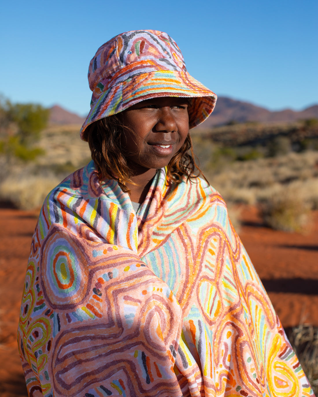 Ngayuku Ngura Terry Bucket Hat