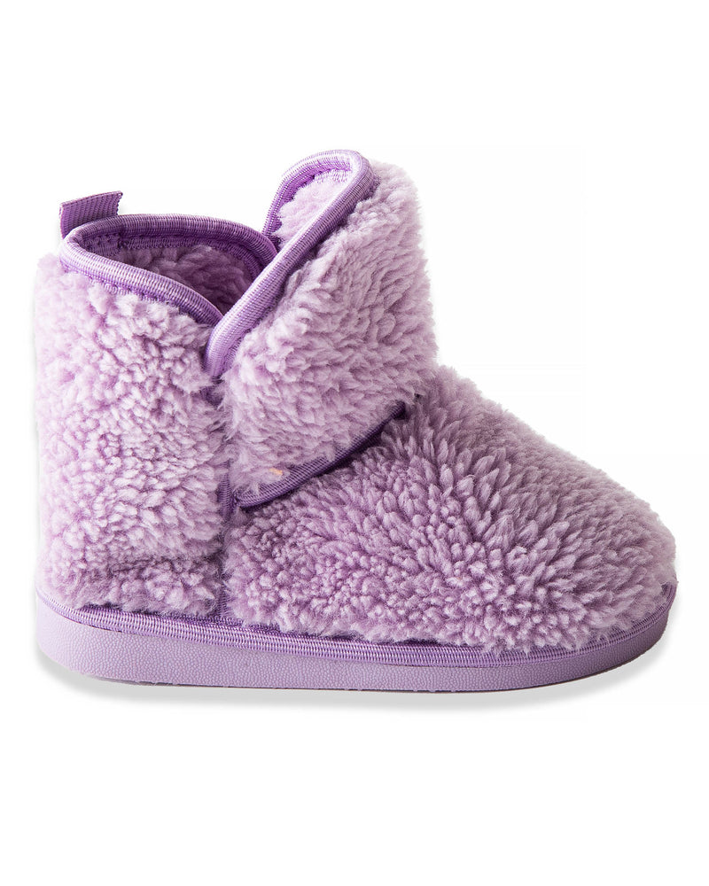 Lavender Sherpa Kids Boot