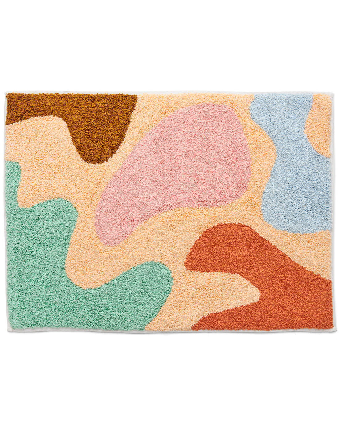 Islands In The Stream Apricot Bath Mat