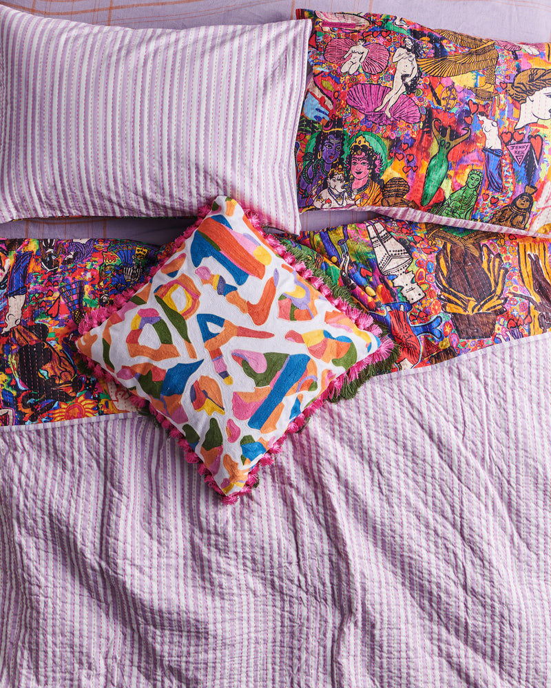 Kip&Co x Jenny Kee Goddesses Kantha Bedspread