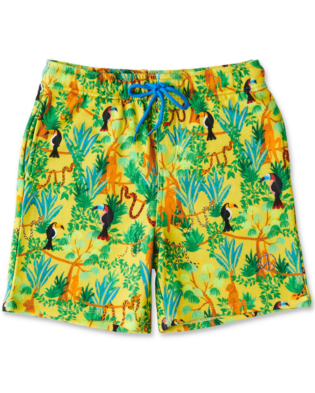 Jungle Boogie Organic Cotton Fleece Shorts