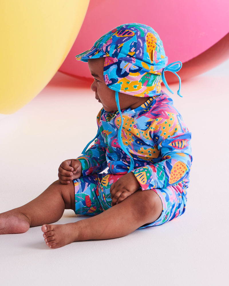 Kip&Co x Ken Done Reef Garden Baby Swim Hat