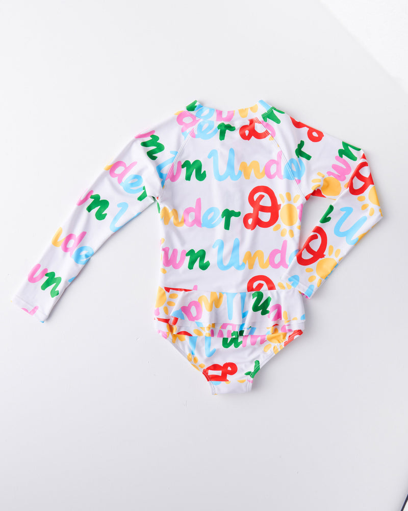 Kip&Co x Ken Done Down Under Long Sleeve Bathers