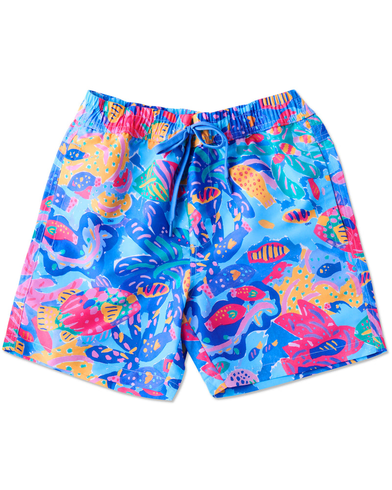 Kip&Co x Ken Done Reef Garden Boardies