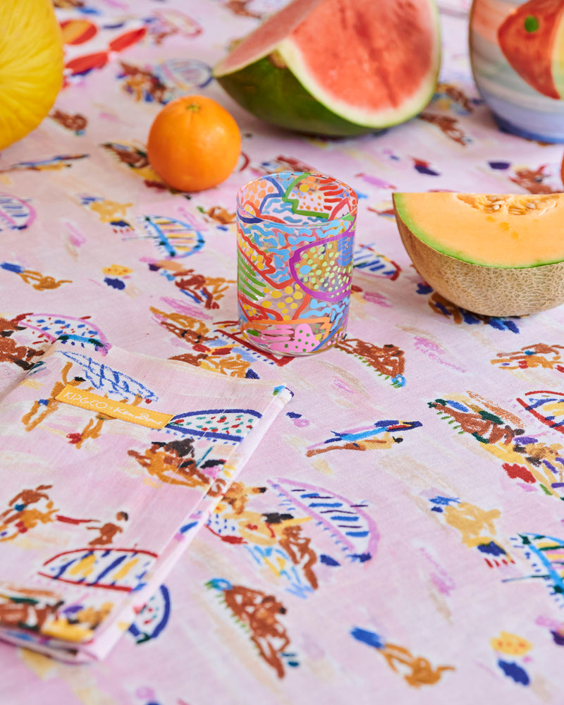 Kip&Co x Ken Done Beach Days Linen Tablecloth