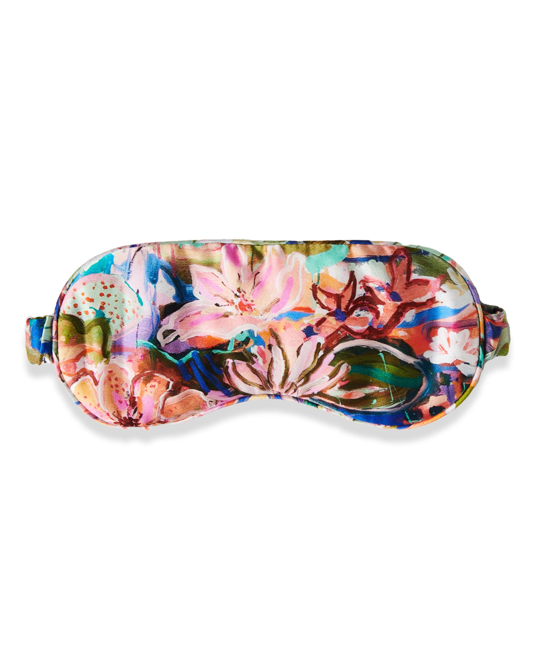 Kip&Co x Kezz Brett Waterlily Waterway Silk Eye Mask