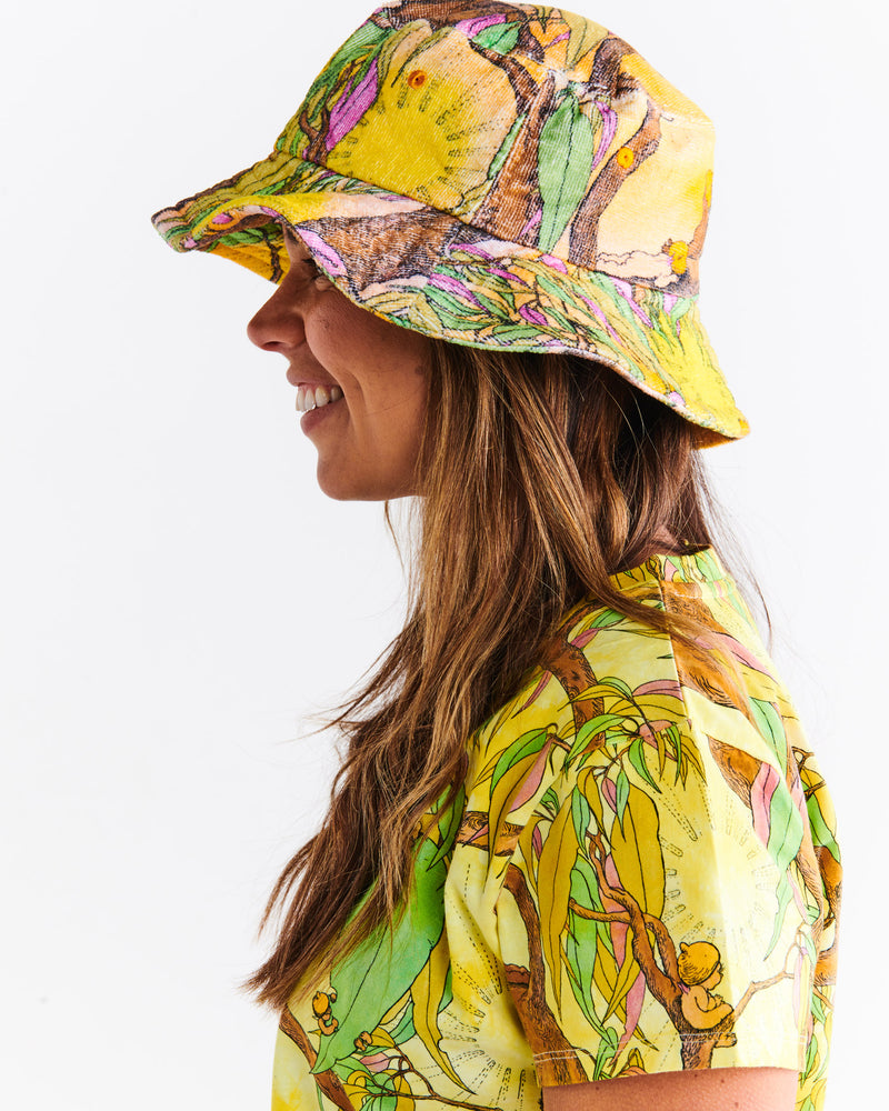 Kip&Co x May Gibbs Sunrise Delight Terry Adult Beach Hat