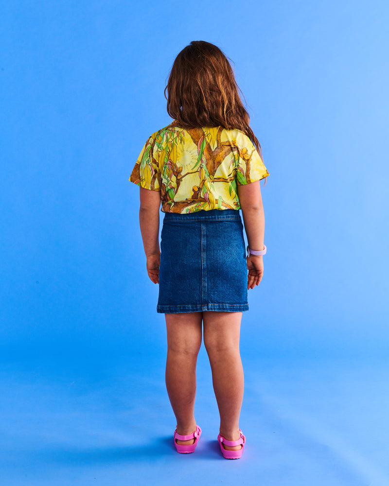 Kip&Co x May Gibbs Pocket Pals Denim Skirt