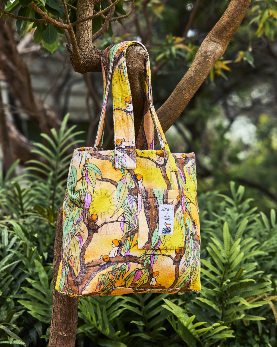 Kip&Co x May Gibbs Sunrise Delight Terry Beach Bag