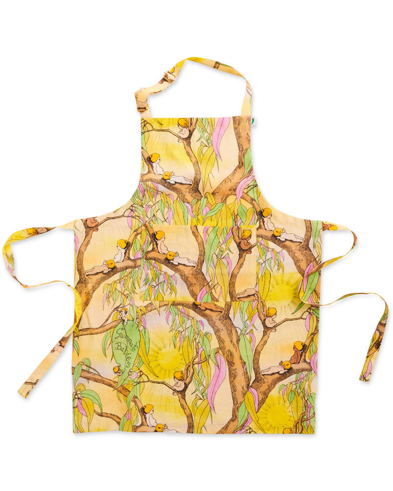 Kip&Co x May Gibbs Sunrise Delight Linen Apron