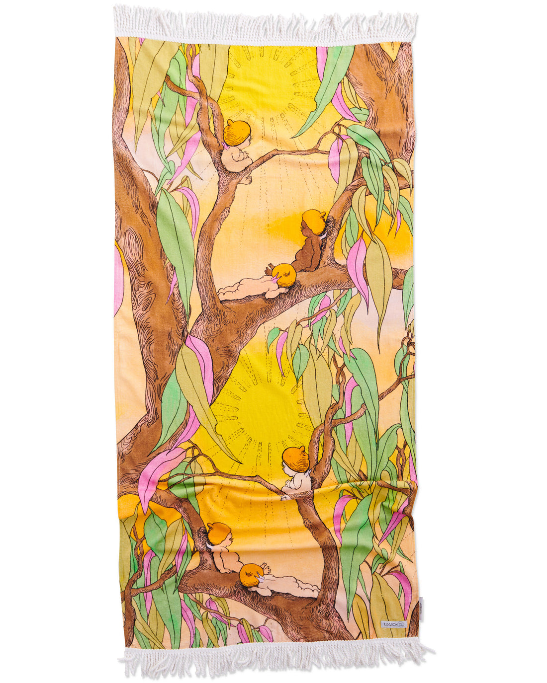 Kip&Co x May Gibbs Sunrise Delight Terry Beach Towel