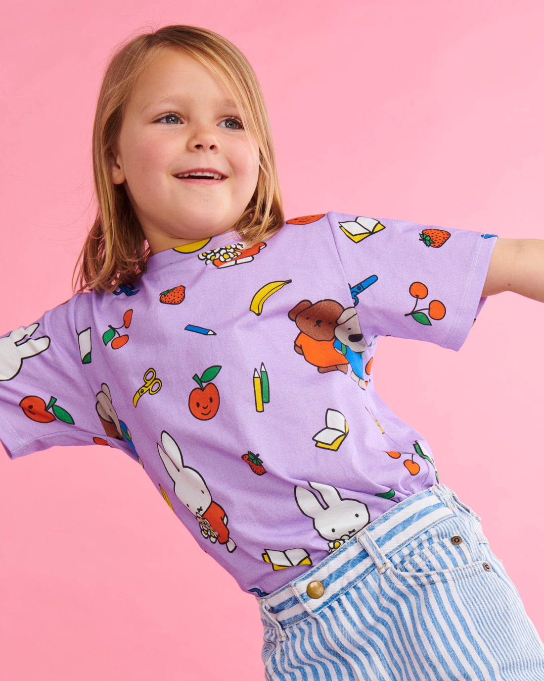 Kip&Co x Miffy Miffy's Playtime Organic Cotton T-Shirt