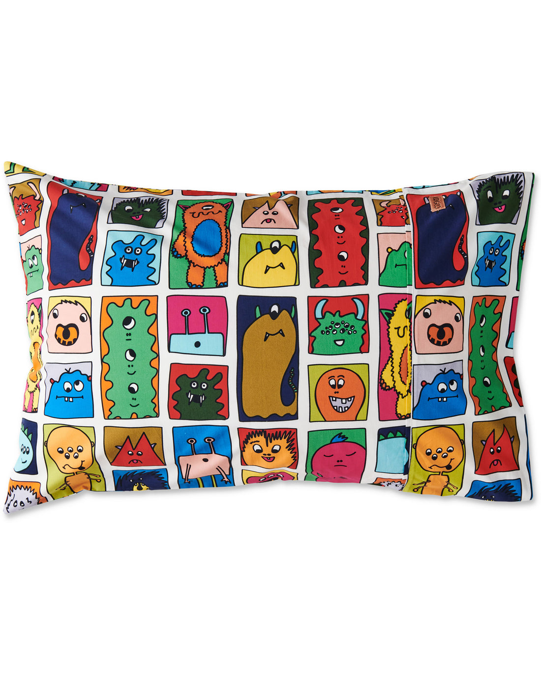 Monster Mash Organic Cotton Pillowcase