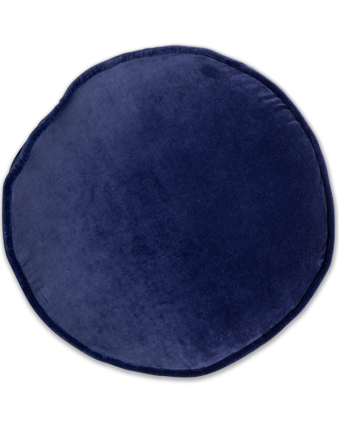 Navy Velvet Pea Cushion