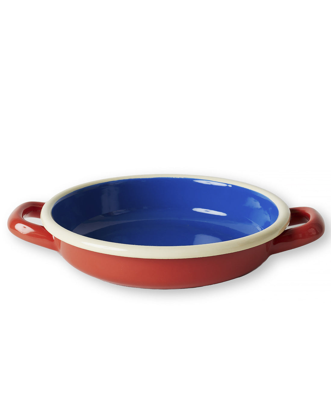 Nomad Block Colour Enamel Cooking Pan