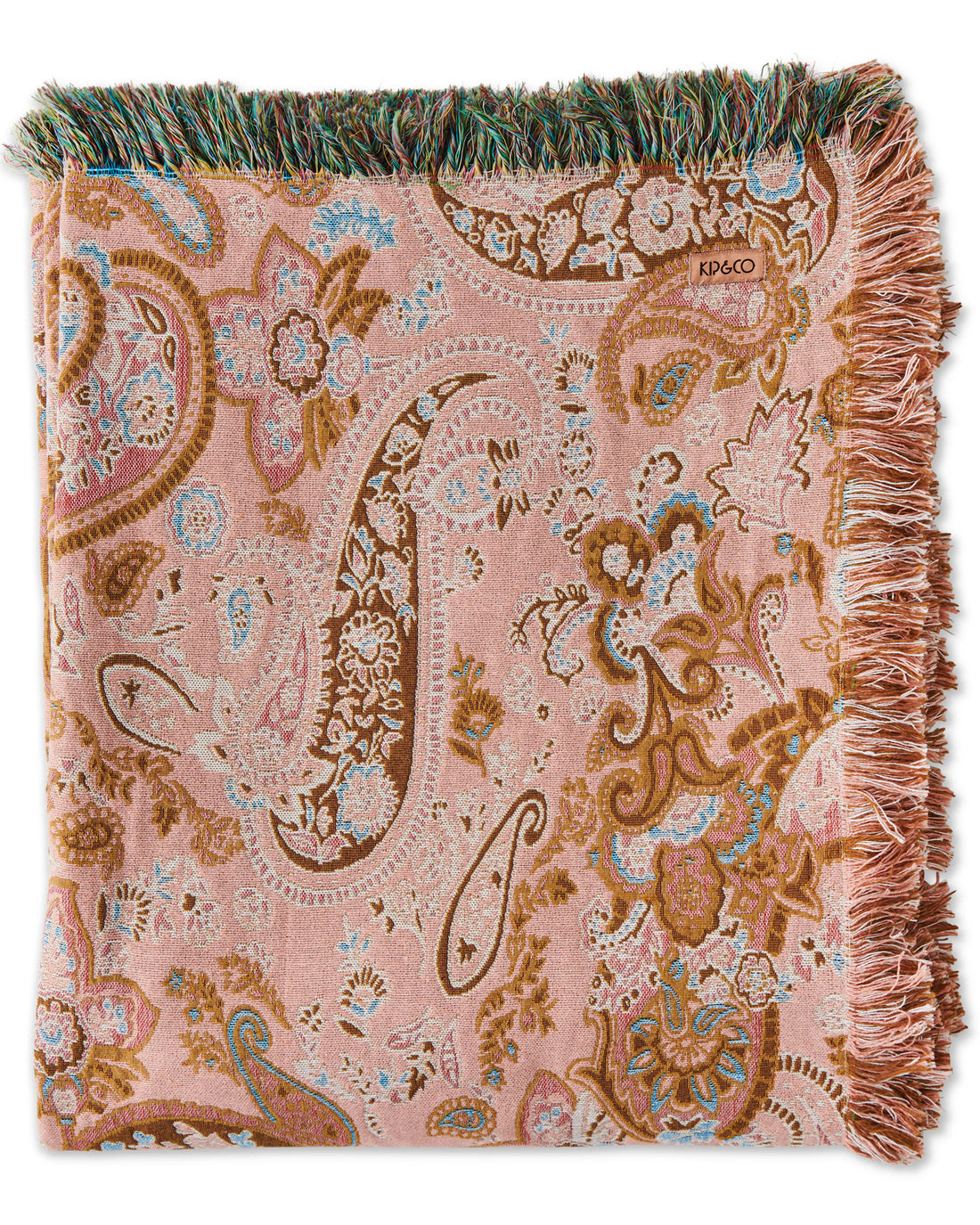 Paisley Paradise Tapestry Throw