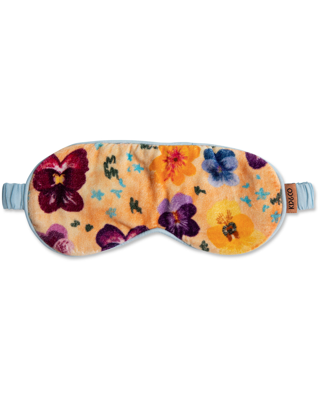 Pansy Velvet Eye Mask