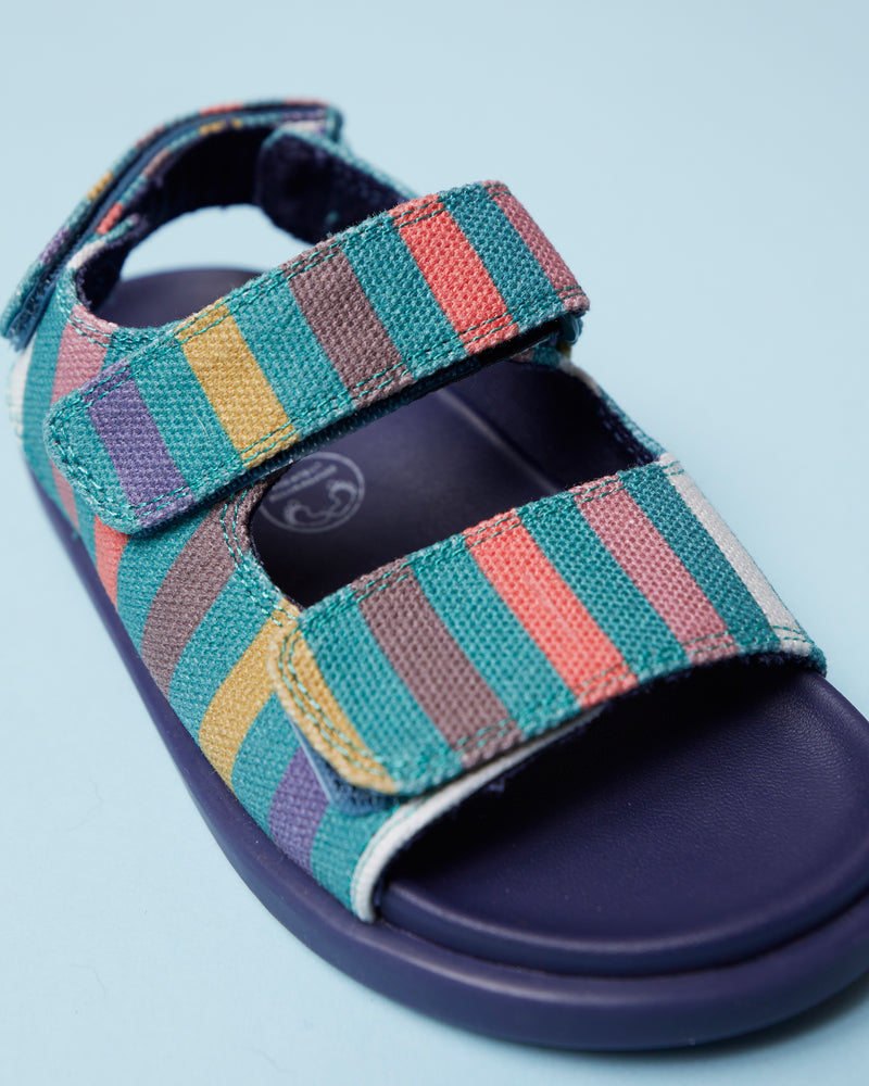 Piccolini x Kip&Co Big Stripe Sandal