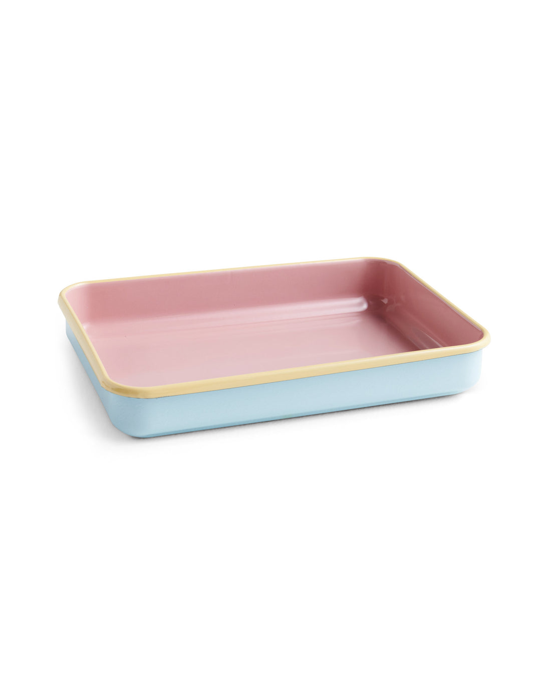 Pinkie Pie Block Colour Enamel Baking Dish