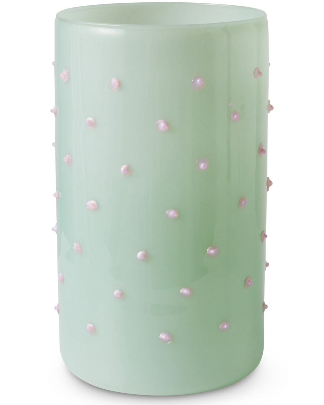 Pistachio Polkadot Vase