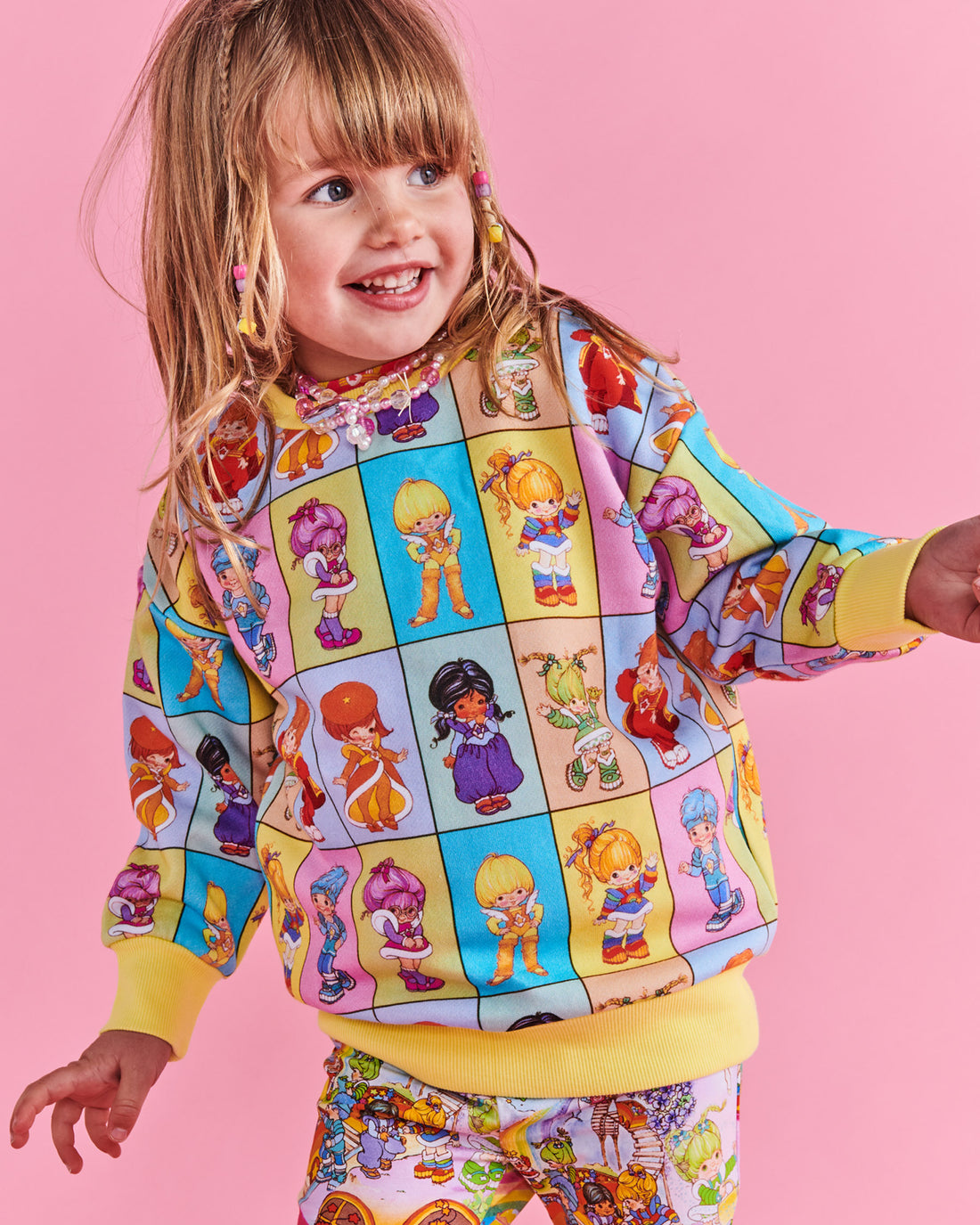 Kip&Co x Rainbow Brite The Gang Organic Cotton Sweater