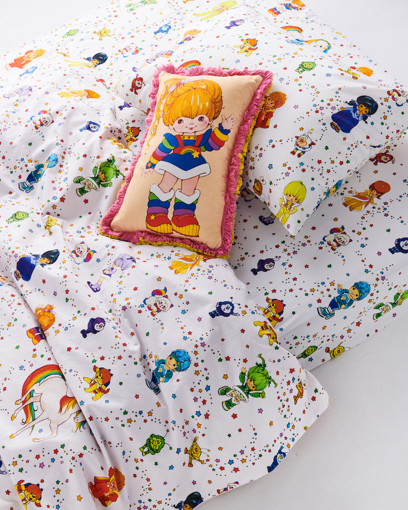 Kip&Co x Rainbow Brite Star Shower Organic Cotton Quilt Cover