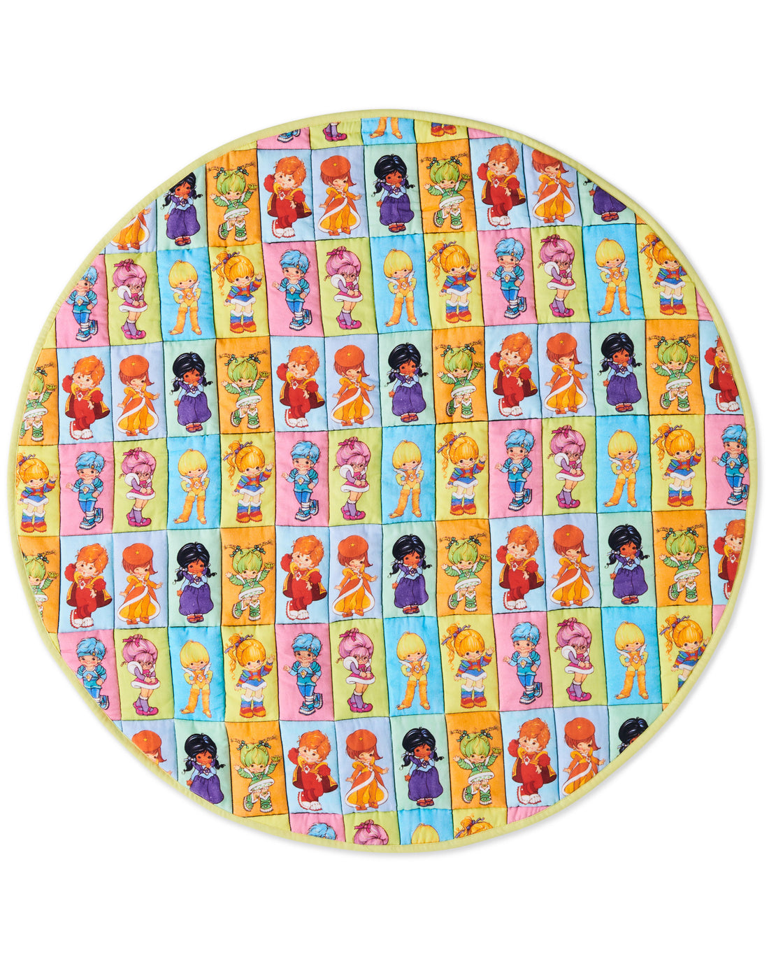 Kip&Co x Rainbow Brite The Gang Quilted Baby Play Mat