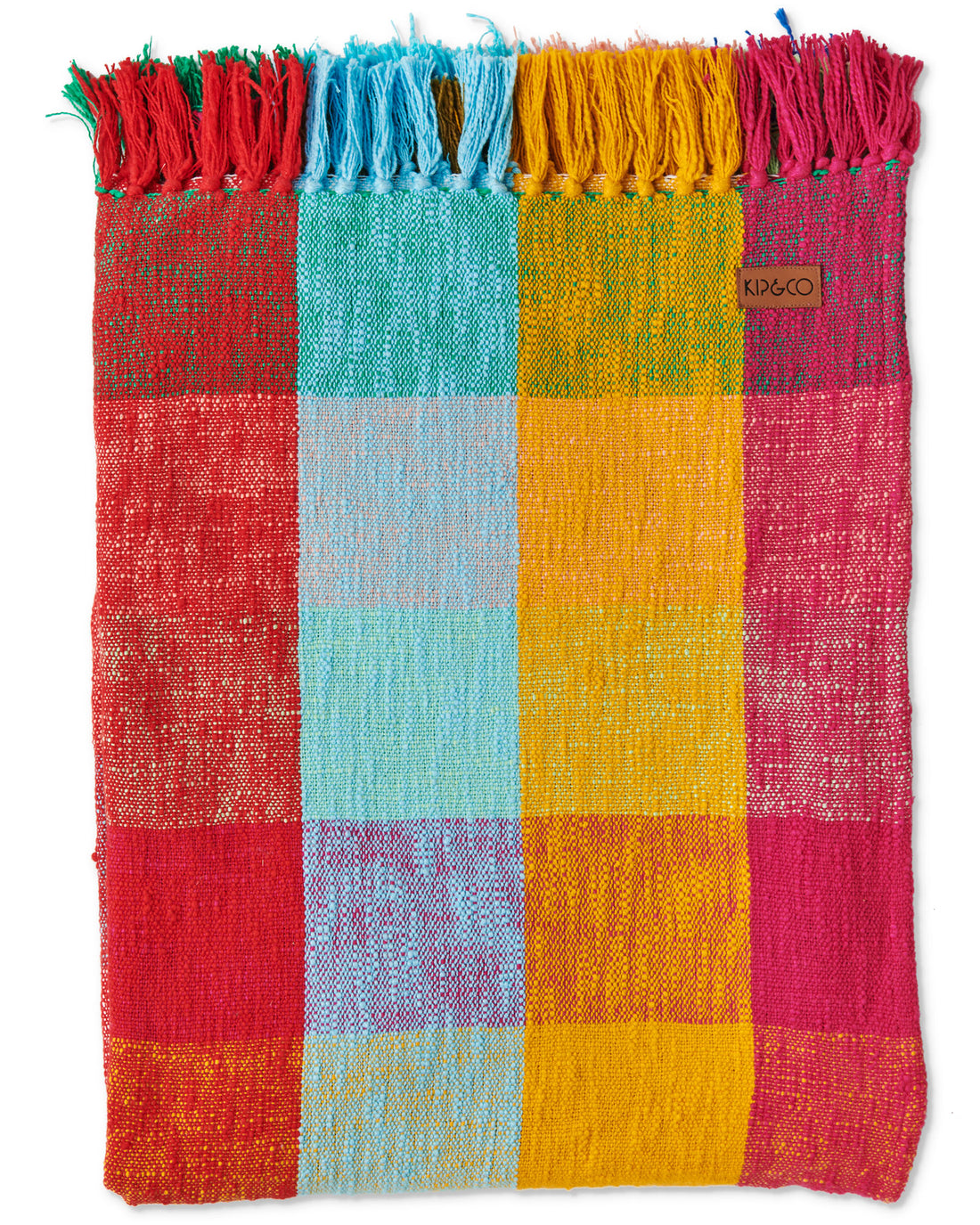 Rainbow Love Woven Throw