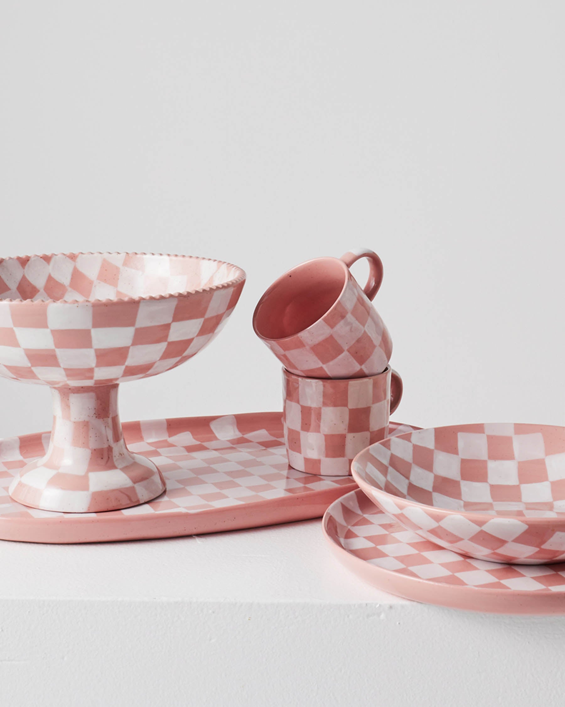 Checkered Plate 2P Set Kip&Co