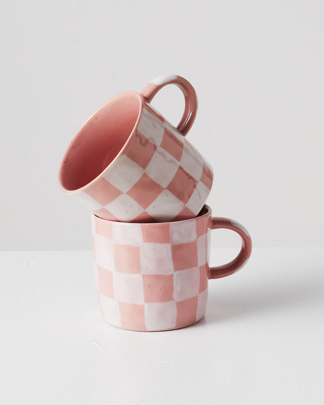 Checkered Mug 4P Set