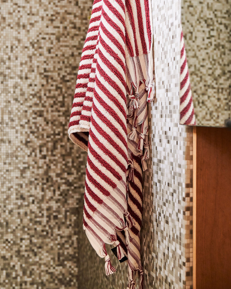 Rumba Stripe Turkish Bath Towel