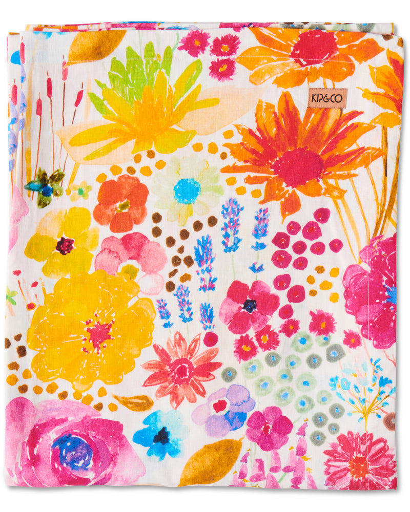 Field Of Dreams In Colour Linen Tablecloth