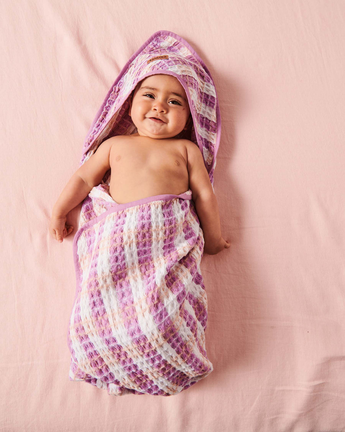 Hazy Days Waffle Baby Towel