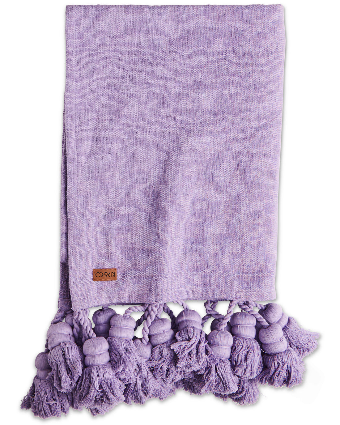 Lavender Field Tassel Throw