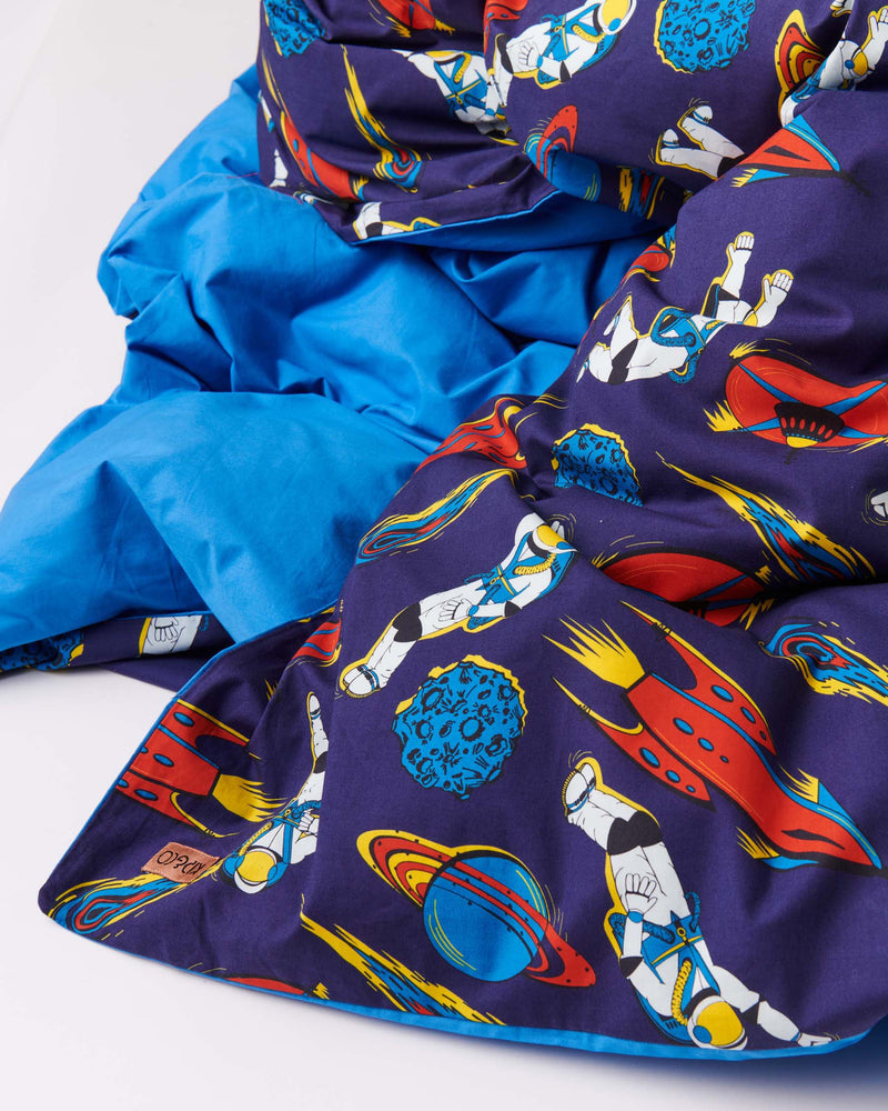 Outer Space Organic Cotton Quilt Cover