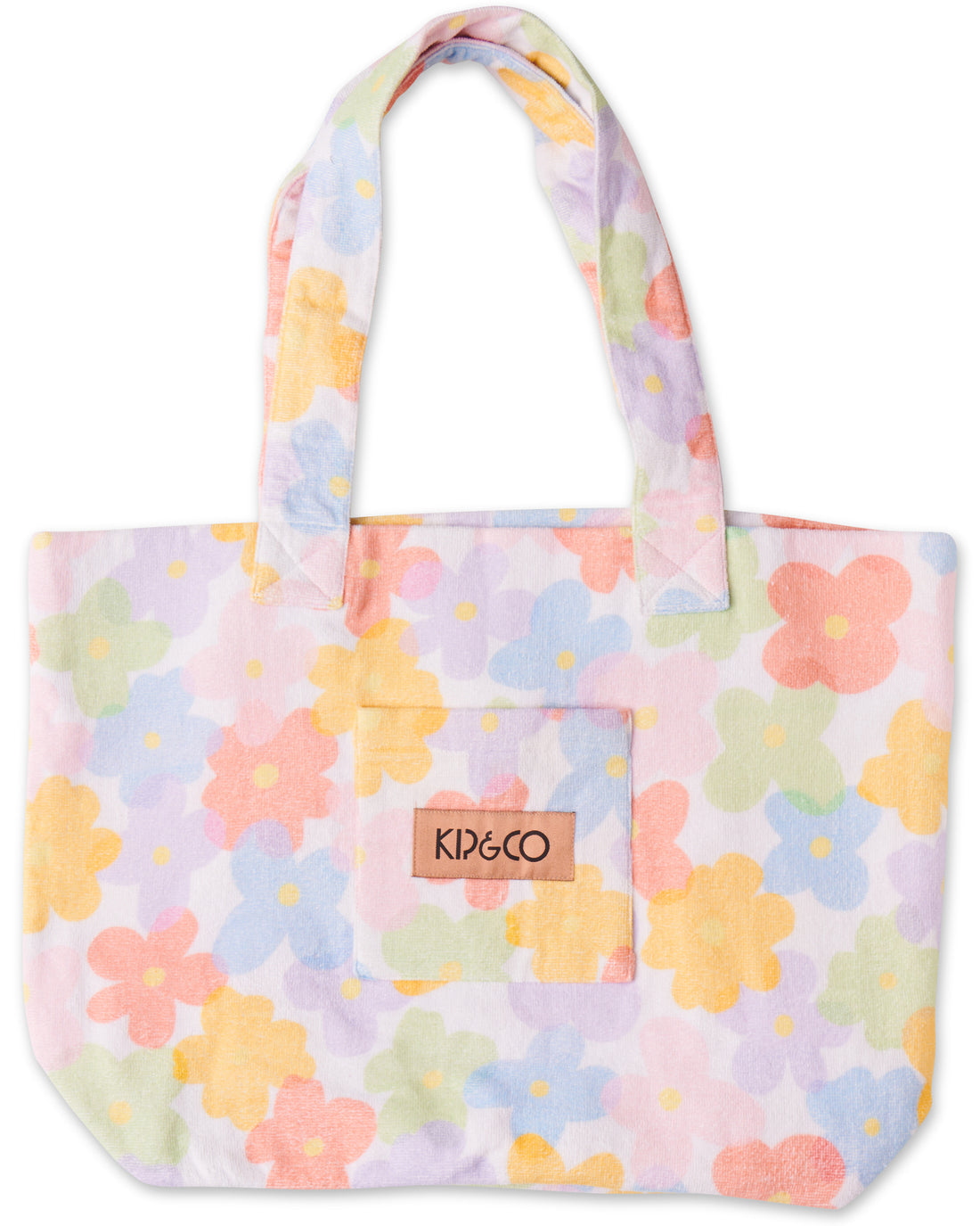 Paper Daisy Terry Beach Bag