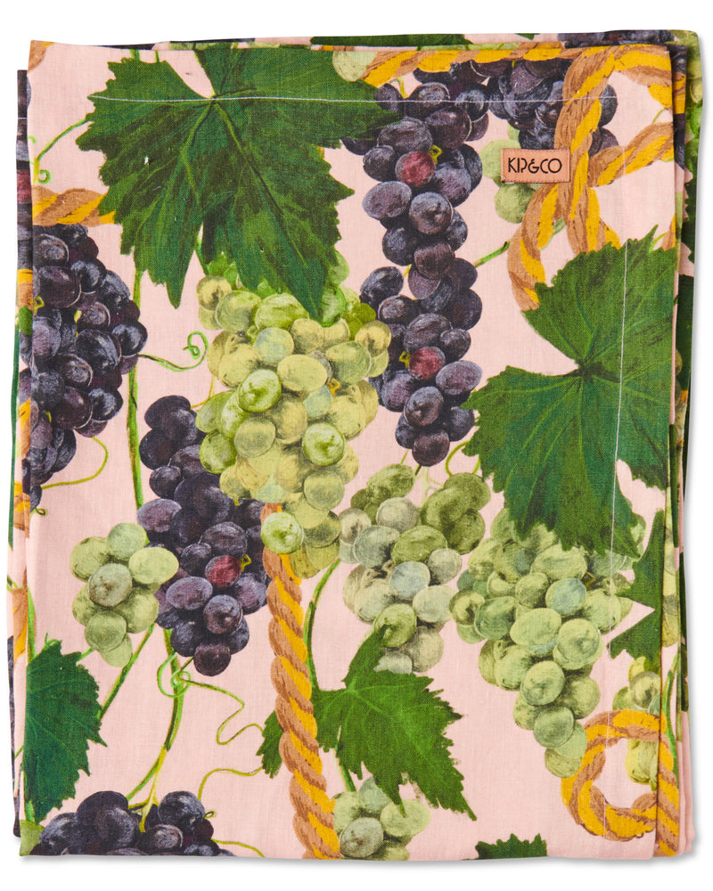 The Vine Rectangular Linen Tablecloth