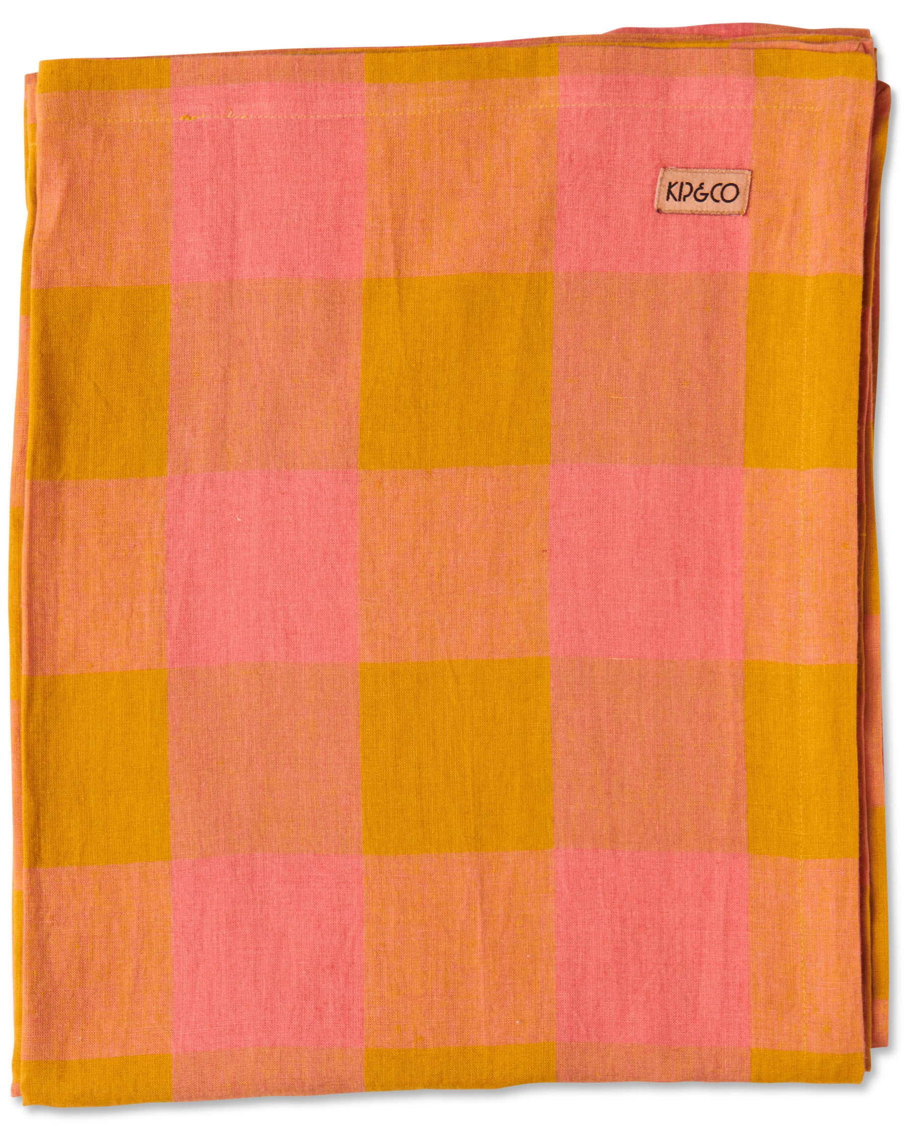 Toasted Marshmallow Linen Tablecloth (Standard Regular)