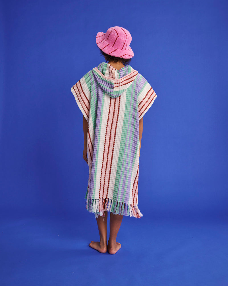 Iced Vovo Stripe Terry Beach Hat