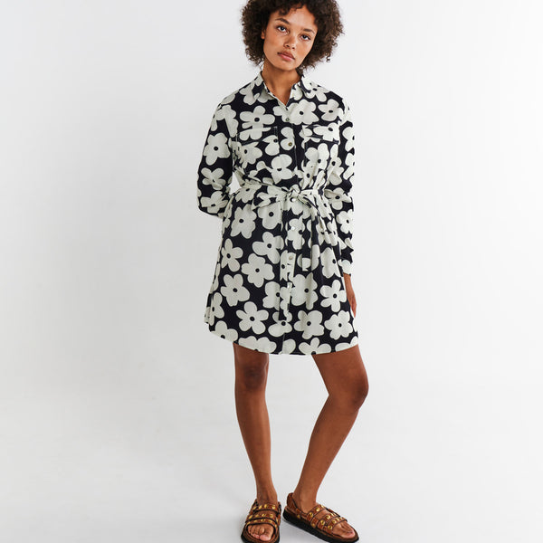Flower Face Adult Sicilian Shirt Dress – Kip&Co