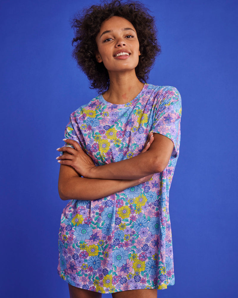 Bunch Of Fun Organic Cotton Oversize T-shirt Nightie