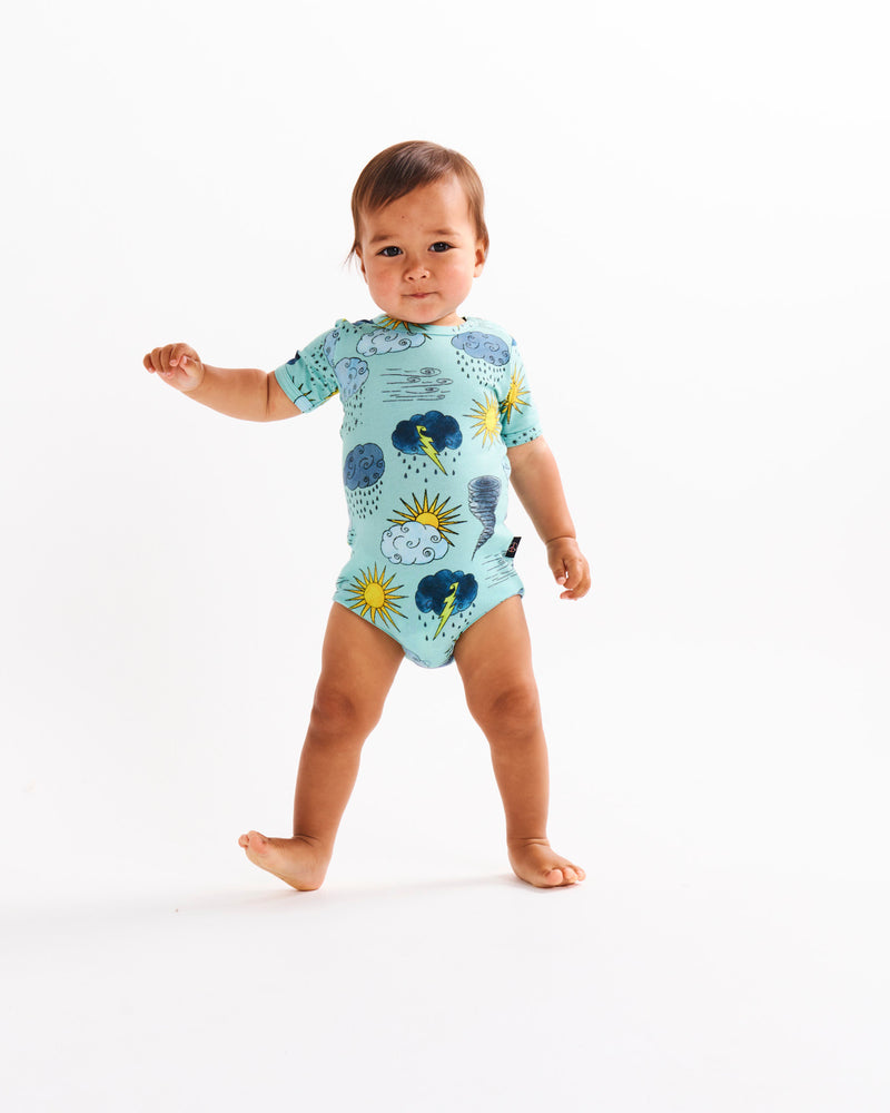 Weather Report Organic Short Sleeve Romper