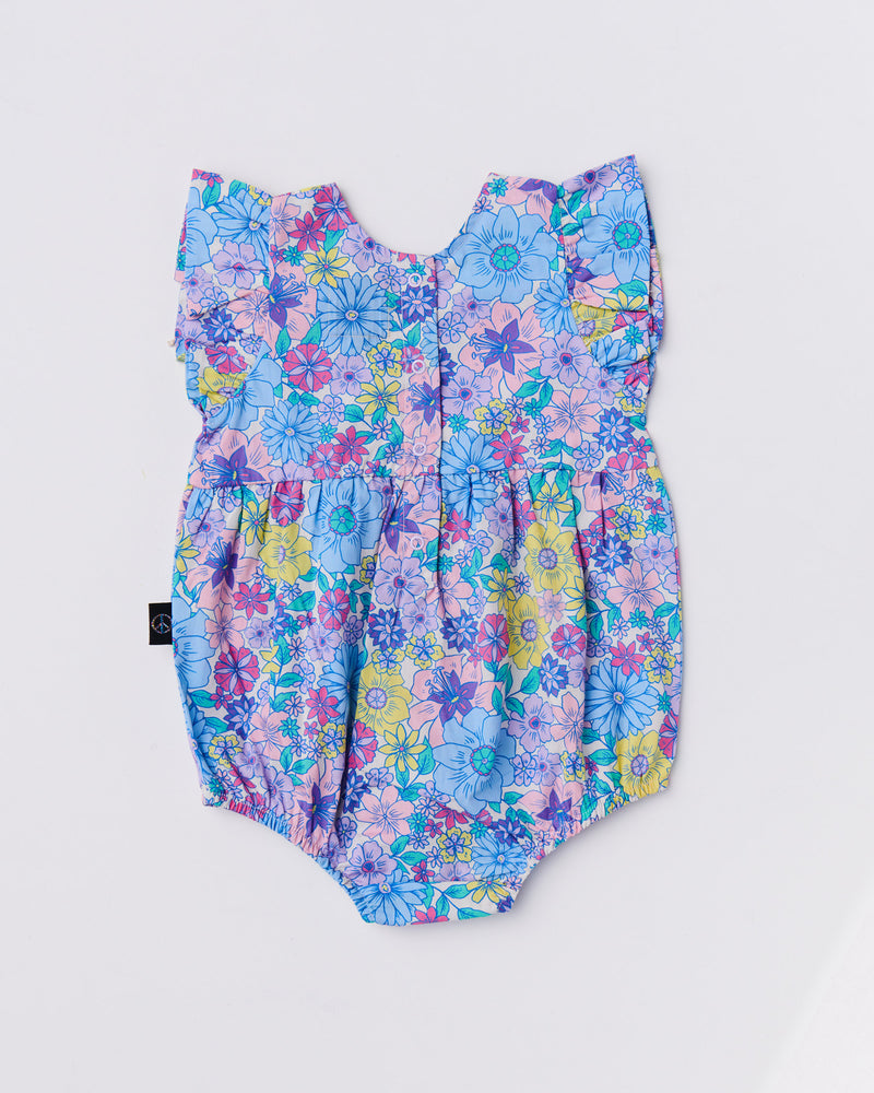 Bunch Of Fun Organic Cotton Frill Playsuit