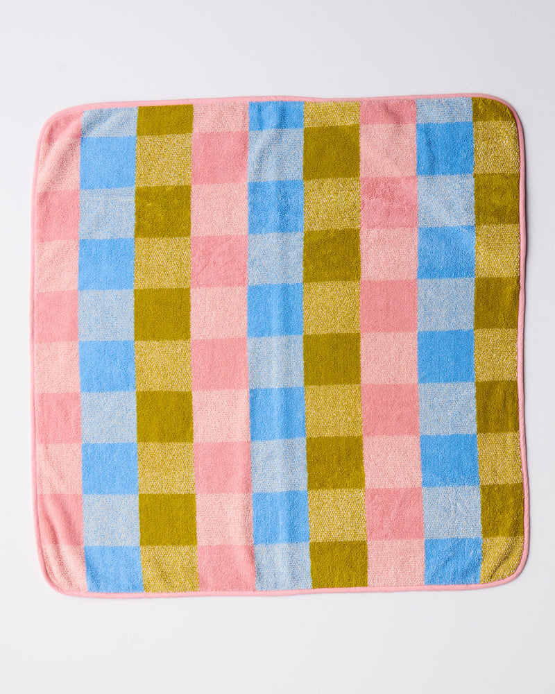 Corfu Tartan Terry Baby Towel