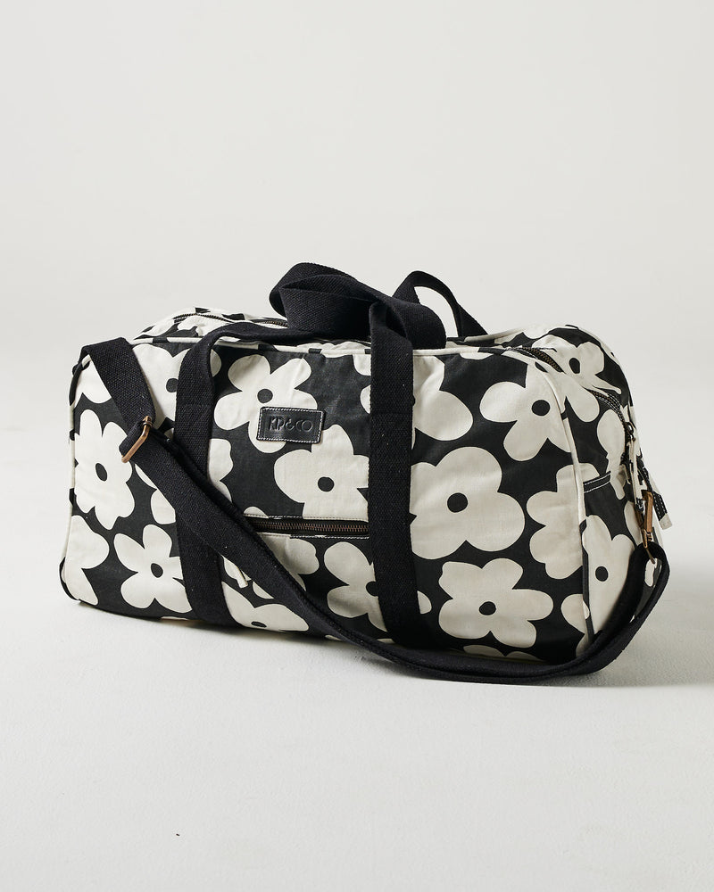 Flower Face Duffle Bag