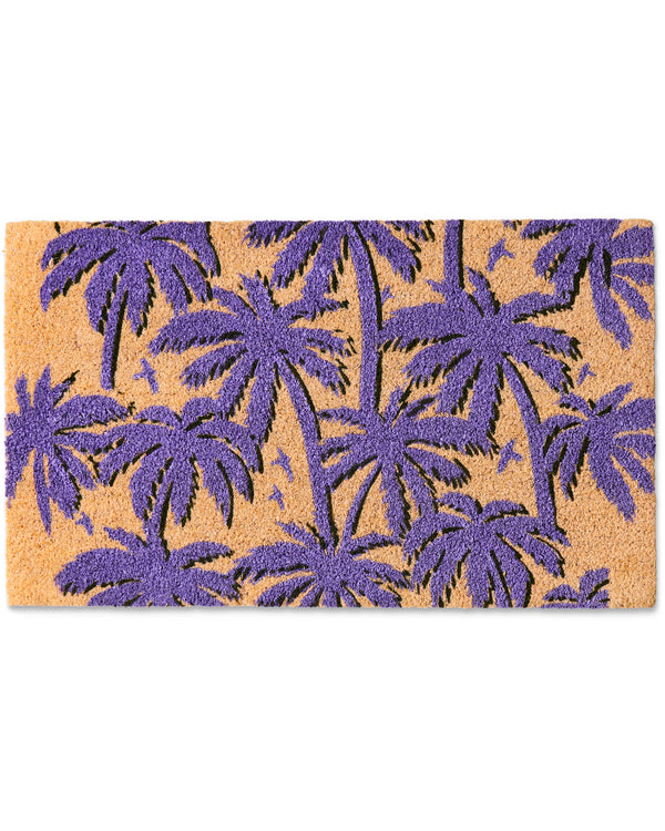 Balmy Palmy Coir Door Mat